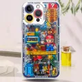 Super Mario Bros Game Case For Samsung Galaxy S24 Ultra S22 Note 20 A55 A35 A34 A54 A13 A32 Cover Silicone Funda Transparent. 