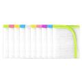 15PCS Household Ironing Cloth Muti-Protective 24X16In over Ironing Board Hanger Pressing Cloth for Ironing Reusable.