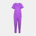 Cotton Medical Scrub Top and Pant – Lightweight and Durable Professional Set. 