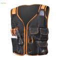 Work Vest for Men Chest Tools Vest Utility Chest Pack Drill Holder Lightweight Vest. 