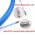 For Wiring Installation Wiring Accessoriy Wire Conduit Cable Push Puller Cable Guide Device Wheel Pushing Cable Puller Cable Clips Conduit Ducting Electrician Tape.