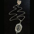 Pendant Necklace Magnifying Glass Pendant Necklaces Magnifying Glass Choker Alloy Material Pendant Choker for Women Girl. 