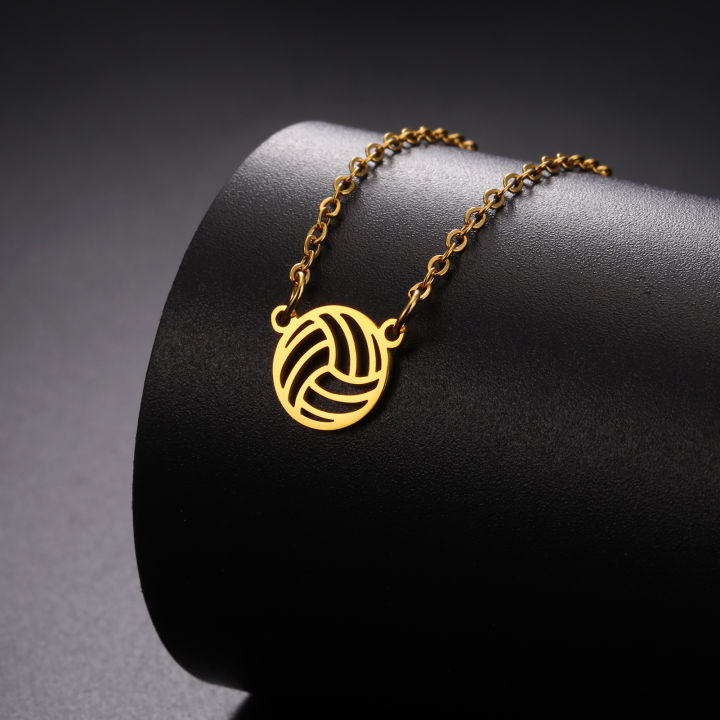 Skyrim%20Volleyball%20Bracelet%20Sports%20Gift%20for%20Woman%20Man%20Kid%20Child%20Gold%20Color%20Stainless%20Steel%20Pendant%20Trend%20Fahsion%20Jewelry%20-%20Image%203