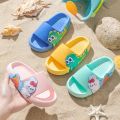 Children Slippers Summer Kids Beach Sandals Cartoon Home Bathroom Shoes For Baby Girls Boys Non-Slip Soft Sole Flats Shoes. 