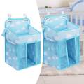 Detachable Storage Hanging Bag, Baby Essentials, for Bedside Storage Diaper Stacker Wall. 