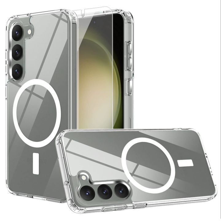 Samsung%20Galaxy%20S21%20Plus%20(S21+)%20MagSafe%20Compatible%20Shockproof%20Transparent%20Slim%20Fit%20Wireless%20Charging%20supported%20Frosted%20Border%20Phone%20Back%20Case%20Mobile%20Cover-E_Store%20-%20Image%209