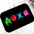 Cool Black Playstation Controller Buttons Gaming Welcome Doormat Video Games Gamer Door Mat Rug Carpet for Kitchen Bathroom Gift-40cmx60cm. 