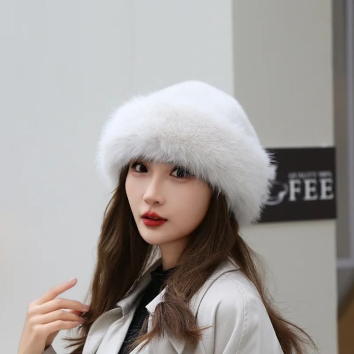 Fashion%20Winter%20Thick%20Furry%20Hairband%20Fluffy%20Russian%20Faux%20Fur%20Women%20Girl%20Fur%20Hat%20Winter%20Outdoor%20Earwarmer%20Ski%20Hats%20New%20Beanies%20Cap%20-%20Image%203