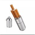 Mini Box Cigarete Case Holder Capsule Portable Aluminum Alloy Waterproof Round Pocket Lighter. 