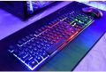 RGB LIGHTING GAMING USB KEYBOARD. 