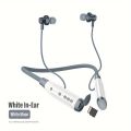 Hanging Neck Headset, Wireless Headphones, Intelligent Noise Cancellation, Long Standby, Heavy Bass Earphone, Stereo , Type-c Fast Charging, Can Insert TF Card, For Running / Biking / Gym Exercise.A Must-have For Gift-giving.