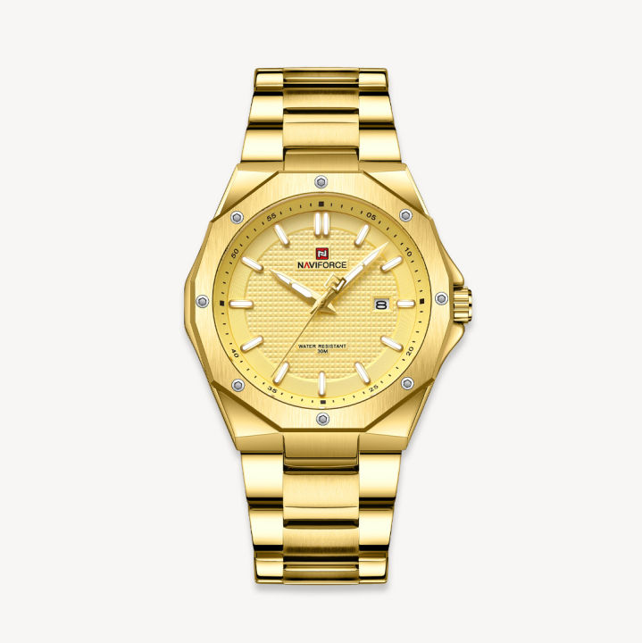 NAVIFORCE%20NF9200%20Golden%20Stainless%20Steel%20Analog%20Watch%20For%20Men%20-%20Golden%20-%20Image%202