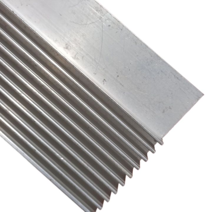 Long 4.25 Inch REDOUBLE Side Finned Aluminum Heatsink 4.25 Inch Aluminium Heatsink Cooling Radiator 4.25×3.5×1.1 Inch Aluminium Heat Sink Tools Sets Silver Tone Aluminum Heat Sink For Inverter Transistor IC 4.25 Inch Heatsink
