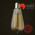 Vintage Filament ST64 Bulb LED Retro Edison Carbon Incandescent Tungsten Antique Lamp. 