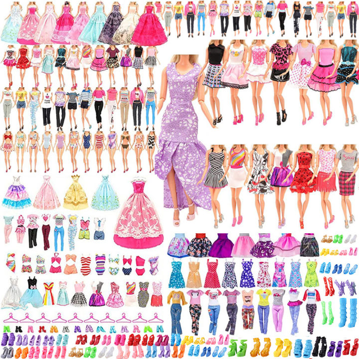 Barbie Doll And Clothes Barbie Mix-and-Match Fashion Clothes And
