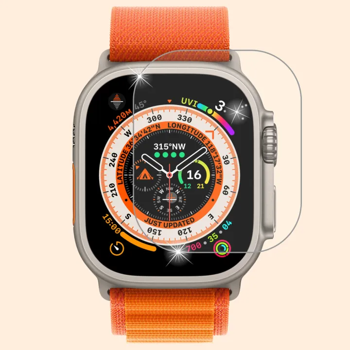 Tempered%20Glass%20Screen%20Protector%20for%20Apple%20Watch%208%20Pro/Ultra%2049MM%20(2022)%20-%20Image%203