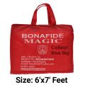 Bonafide Magic Mosquito Net- Blue Sky/ Purple. 