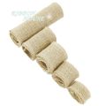 (2meters/roll) Natural Jute Burlap Lace Ribbon Lace Handwork DIY Trim Edge Wedding Decoration.