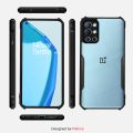 For OnePlus 9R (1+9R) Edge-Reinforced Shockproof Cushion Back Clear Hybrid Transparent Hard Cover Casing. 