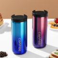 Flask Vacuum Leakproof 400/500ML Insulated Coffee Mug Cup Travel Stainless Steel. 