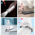 DS208 Folding Multifunctional USB Flashlight Fan Portable Aromatherapy Mosquito Repellent Mini Handheld Fan. 
