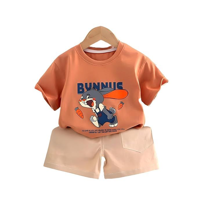 BABY%20Cotton%20Bunny%20Print%20Tshirt%20and%20Shorts%20Clothing%20Set%20for%20Kids%20Baby%20Boys%20&%20Girls%20-%20Image%203