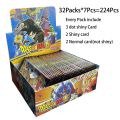 Dragon Ball Cards Shiny Son Goku Super Saiyan Series Signature Game Card Goku Classic Collection Toys Game Collection Card.