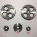 Delicate product 5Pcs/Set CJ0618 Machine Tool Gear Metal Gears Micro-Lathe Gear Metal Cutting Gear.