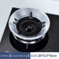 Universal Gas Stove Cover Fireproof Windshield Save Gas Cover Windproof Ring Anti-skid Bracket Thicken Gas Stove Energy-saving Ring Gas Cooker Stand. 