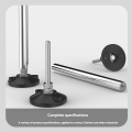 NCANRUI Stainless Steel Telescopic Support Rod Cabinet Support Rod High Hardness Sink Support Bracket Load-Bearing 300 Kg. 