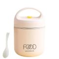 Stackable Thermal Containers Stainless Steel Leak-Proof Lunch Storage Box 2 Tier Vacuum Insulated Thermos Hot Food Soup Bowl Jar.