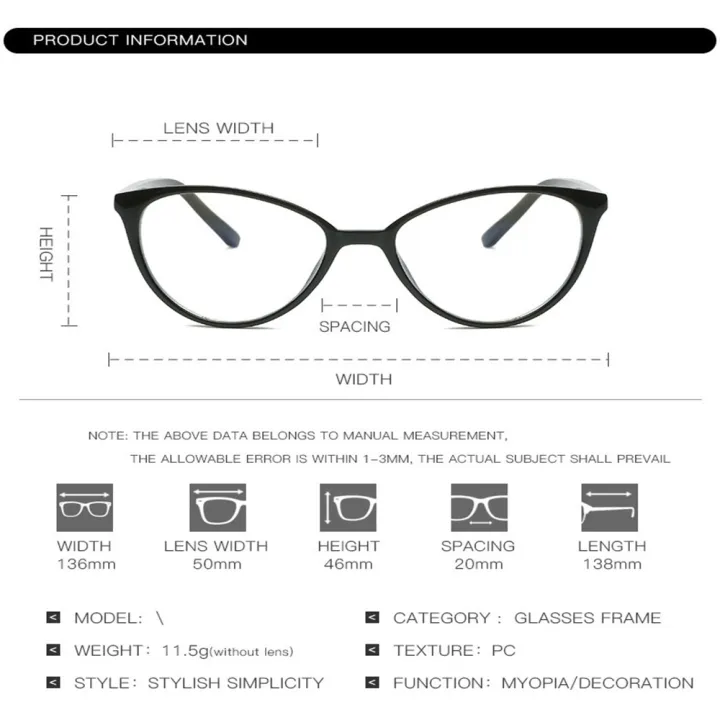 %E3%80%90Lejia%E3%80%91Women%20Men%20PC%20Frame%20Anti-UV%20Blue%20Rays%20Glasses%20Computer%20Eyeglasses%20Vision%20Classic%20Cat%20Eye%20Glasses%20-%20Image%205
