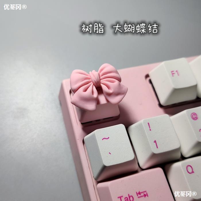 Cute%20cartoon%20cat's%20paw%20bunny%20xda%20three-dimensional%20round%20Lofe%20beautiful%20girl%20low%20switch%20keycaps%20mechanical%20keyboard%20-%20Image%204