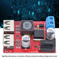 Buck Converter Module, Solar Voltage Regulator Controller Constant Current Synchronous Rectification DC6V-30V To 5V for Digital Products. 