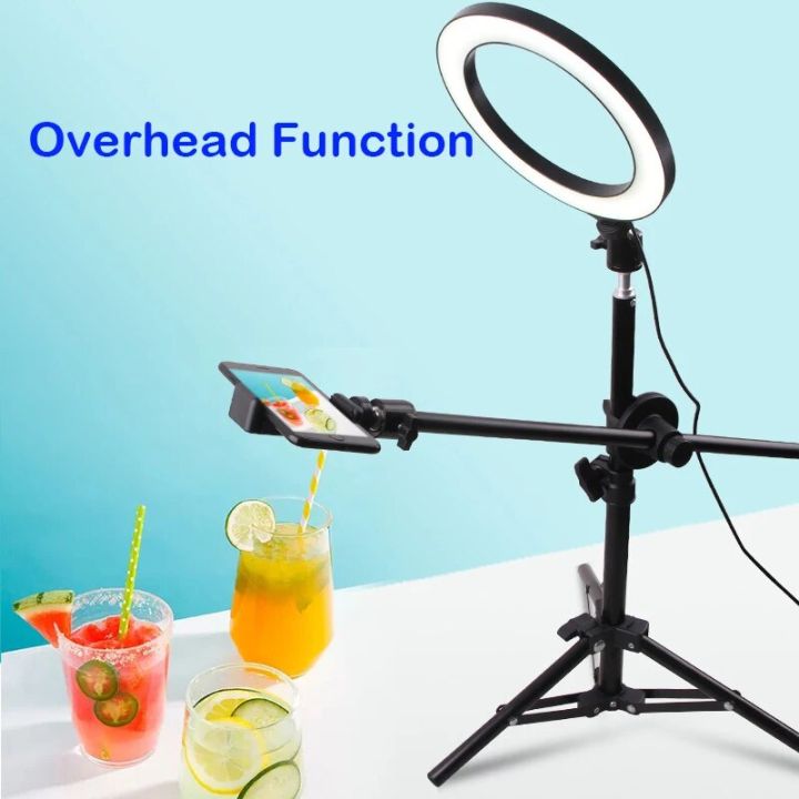 Desktop Overhead Tripod 26CM 16CM Ring Light Table Tabletop With