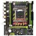 X79 Motherboard+E5 2640 V2 CPU+4X4GB DDR3 1600Mhz REG ECC RAM Memory+SATA Cable+Switch Cable+Thermal Grease M.2 NVME. 