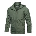 2023 Brand Men's Windbreaker Jackets Mens Bomber Jacket Overcoats Hiking Outdoor Military Hooded Coat Casual Mens Clothing 5XL. 