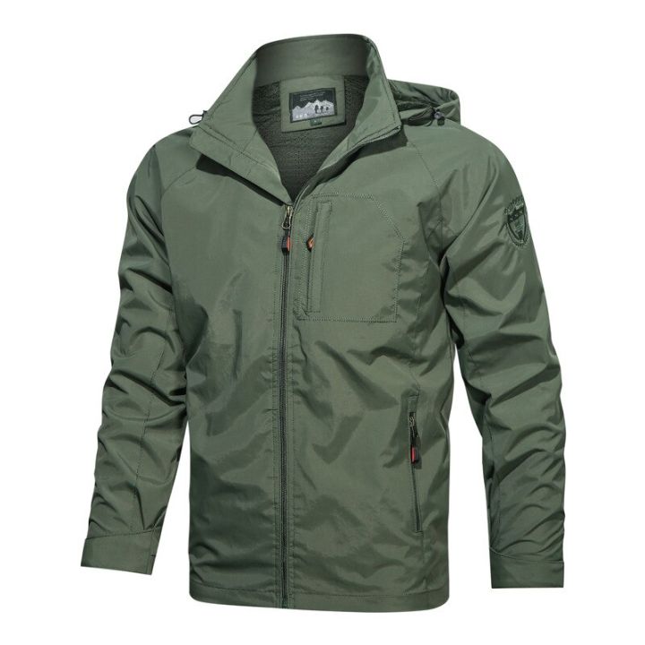 2023%20Brand%20Men's%20Windbreaker%20Jackets%20Mens%20Bomber%20Jacket%20Overcoats%20Hiking%20Outdoor%20Military%20Hooded%20Coat%20Casual%20Mens%20Clothing%205XL%20-%20Image%202