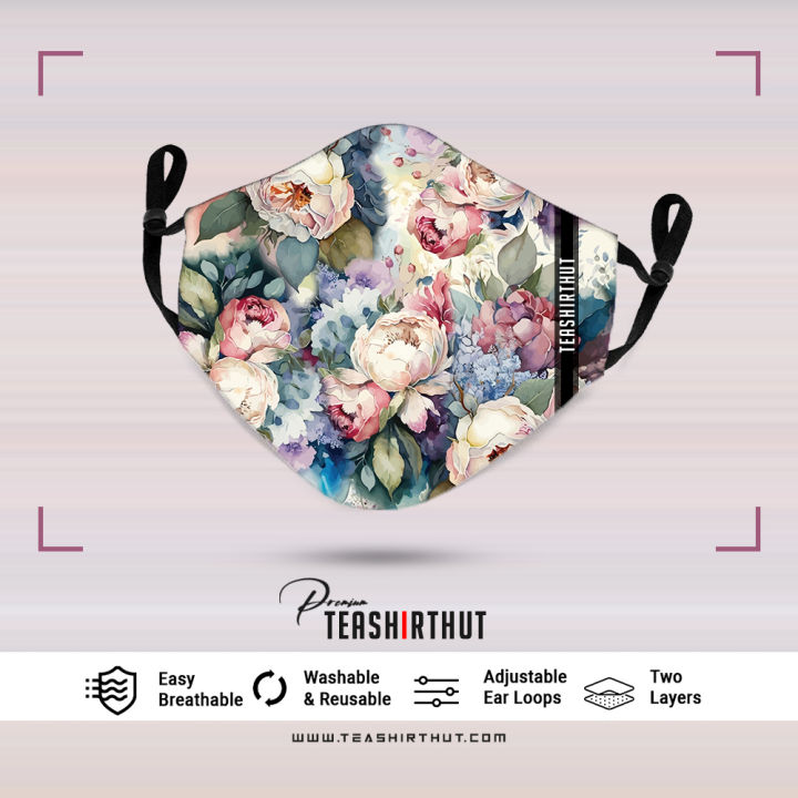 Exclusive Teashirthut Design Edition Womens Fashion Mask Femme Fusion - Womens Facemask - Womens Mask