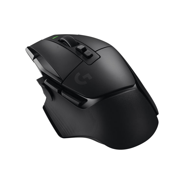 Logitech G502 X Lightspeed Wireless Gaming Mouse - Optical Mouse with LIGHTFORCE Hybrid Optical-Mechanical switches, Hero 25K Gaming Sensor, Compatible with PC/macOS/Windows - Black