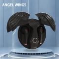 Creative Wireless Headphones Angel Wings Bluetooth 5.3 Earphone Stereo Earbuds Touch Control Gaming Sport Headset Gifts for Kids. 