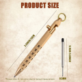 Bolt Action Pen Solid Brass Pen Metal Pen (Retro B). 