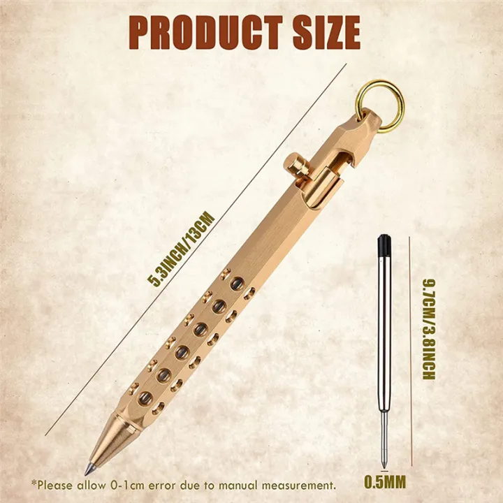 Bolt%20Action%20Pen%20Solid%20Brass%20Pen%20Metal%20Pen%20(Retro%20B)%20-%20Image%202