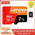 【100%Original+FREE Shipping+Ready Stock+COD】Lenovo Class 10 A2 U3 Micro TF SD Card 1TB 2TB SD Memory Card 128GB 256GB 512GB Cartao De Memoria For Phone Nintendo Switch. 