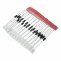 20Pcs- BA159 1000V 1A Rectifiers Diode Silicon Rectifier Diodes 2 Pin Leads Terminals Connections Leg BA159 Diode. 