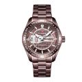 NAVIFORCE NF9157 - Bronze Stainless Steel Analog Watch for Men - Bronze.