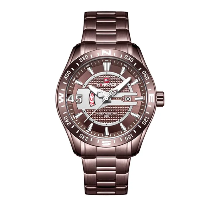 NAVIFORCE%20NF9157%20-%20Bronze%20Stainless%20Steel%20Analog%20Watch%20for%20Men%20-%20Bronze%20-%20Image%203