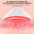 45℃ Neck Facial Lifting Device EMS Microcurrent LED Photon Therapy Vibration Face Massager Anti Wrinkles Tightening Skin Care. 