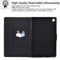 For Samsung Galaxy Tab A8 10.5 2021 Electric Pressed TPU Leather Tablet Case. 