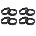 Tires for IROBOT ROOMBA Wheels Series 500, 600, 700, 800 and 900, Anti-Slip, Great Adhesion and Easy Assembly 8 Pack. 